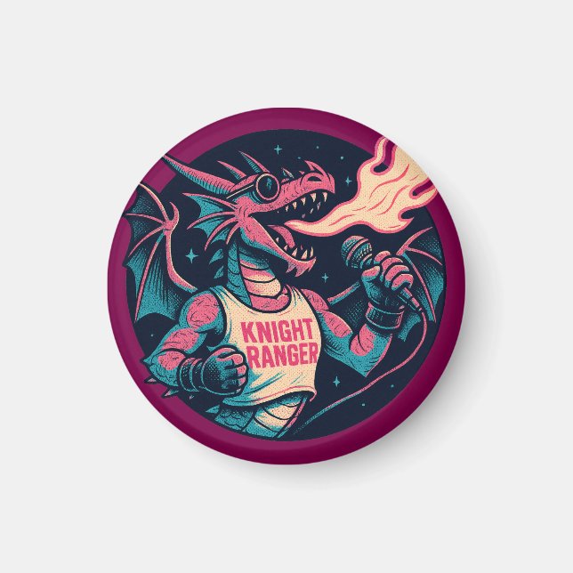 Imã Este Dragão Põe Fogo (Frente)