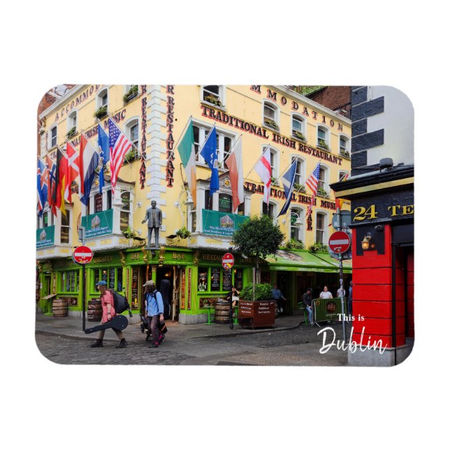 Ímã Este é Dublin-Irlanda (Horizontal)