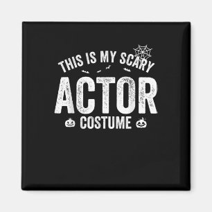 Imã Este é meu Ator Assustador Costume Halloween Pook