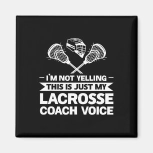 Imã Este É Meu Treinador Lacrosse Voice Lacrosse