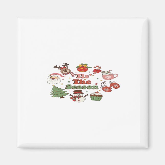 Imã Este É O Bloco De Acrilato De Natal (Frente)