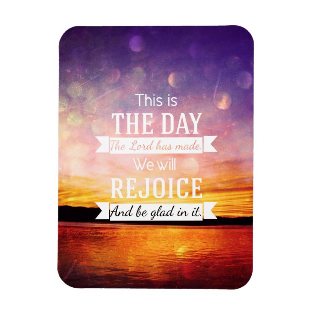 Ímã Este é o dia que o senhor fez... (Vertical)