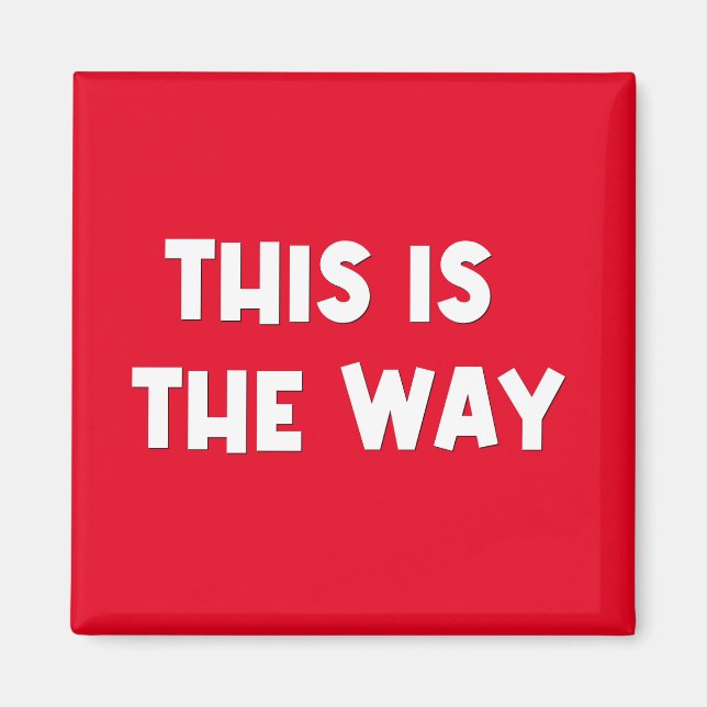 Imã Este é o jeito do ímã (Frente)