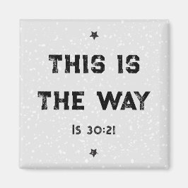 Imã Este é o Magnet Isaiah 30:21