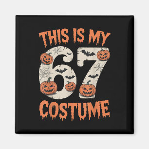 Imã Este É o Meu 67 Fantasia Halloween