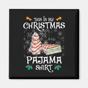 Imã Este É O Meu Bolo De Natal Divertido Do Pajama De