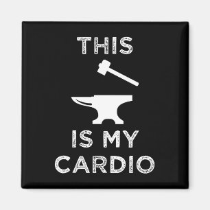 Imã Este É O Meu Cardio - O Artesoureiro
