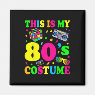 Imã Este é o meu equipamento de fantasia dos anos 80 q