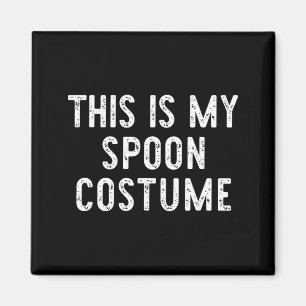 Imã Este é o meu Fantasia de Colher Halloween Divertid