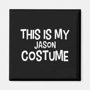 Imã Este É O Meu Figurino Simples Do Jason Halloween