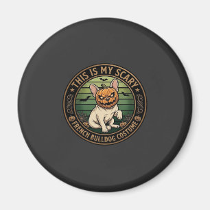 Imã Este É o Meu Traje Assustador de Bulldog Francês n