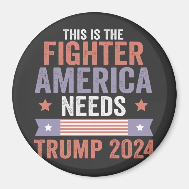 Imã Este é o Presente do "Fighter American Needs Trump (Frente)