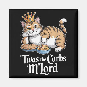 Imã Este Era O Gato Mlorde Engraçado Com Coroa Para Ga