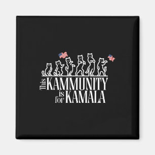 Imã Este Kammunit É Para Kamala Patriotic Cats America