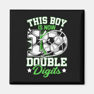 Imã Este Menino Agora 10 Dígitos Duplos Futebol 10 Ano