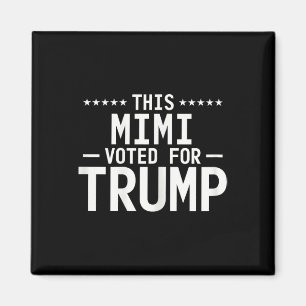 Imã Este Mimi Votou Pela Trump 2024 Vovó Orgulhosa Vot