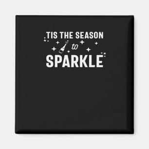 Imã Este Motivo para o Sparkle - Design Humor Branco