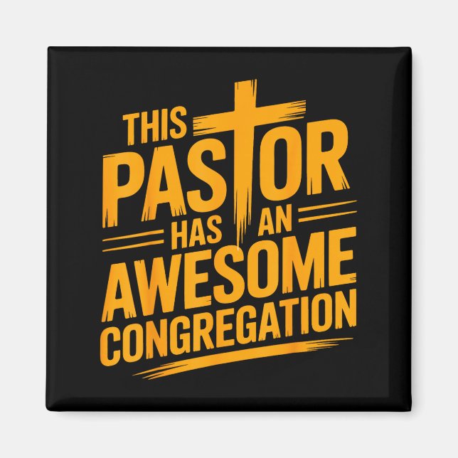 Imã Este Pastor Tem Uma Congregação Cristã Incrível  (Frente)