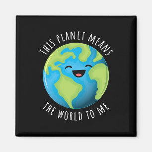 Imã Este Planeta Significa O Mundo Para Mim Um Dia Da 
