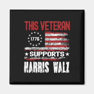 Imã Este Veterano Apoia Harris Wheimer 2024 Americano