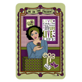 Ímã Esteja no Magnet do Refrigerador Present_A_4x6