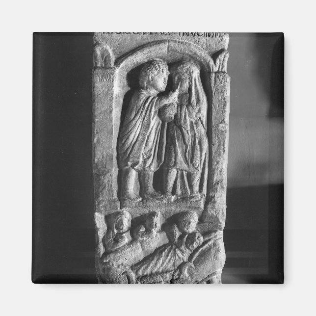 Imã Estela funerária retratando um médico (Frente)