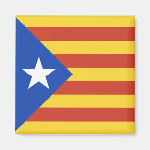 Imã Estelada - bandeira Catalan com a estrela