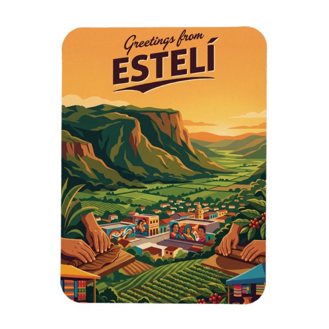 Ímã Estelí Nicarágua (Vertical)