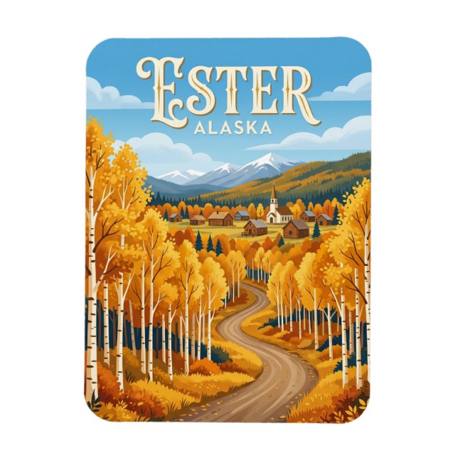 Ímã Éster EUA (Vertical)