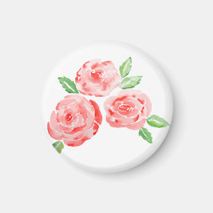 Imã Estes são elegantes de aquarela