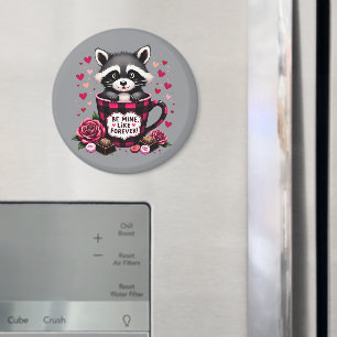 Imã Estética de Xadrez de Buffalo em Namorados Rótulo