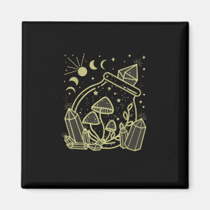 Imã Estética Goblincore Cottagecore Academia Cogumelo