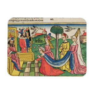 Ímã Esther 2 15-18, Esther é escolhida ser rainha pel