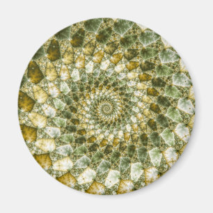 Imã Estilhaços marmoreados - arte de Mandelbrot