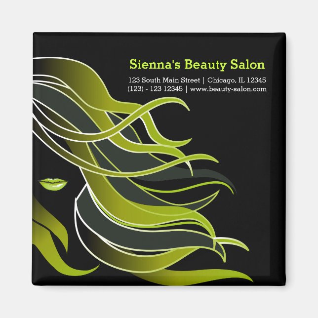 Imã Estilista de cabelo (Frente)