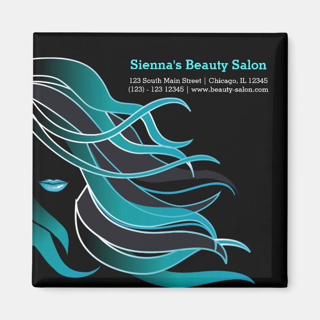 Imã Estilista de cabelo (Frente)