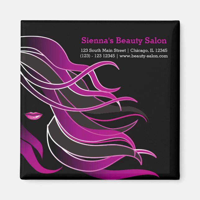 Imã Estilista de cabelo (Frente)