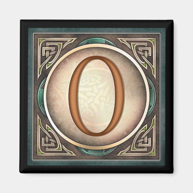 Imã Estilo A, "0" - Números Celulares (Frente)