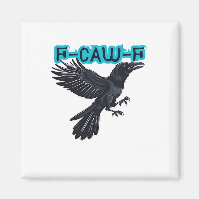 Imã Estilo Casual Criativo F Caw F (Frente)