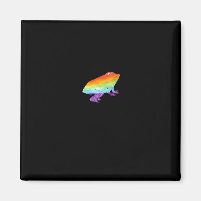 Imã Estilo Clássico de Sapo Gay Goblincore (Frente)