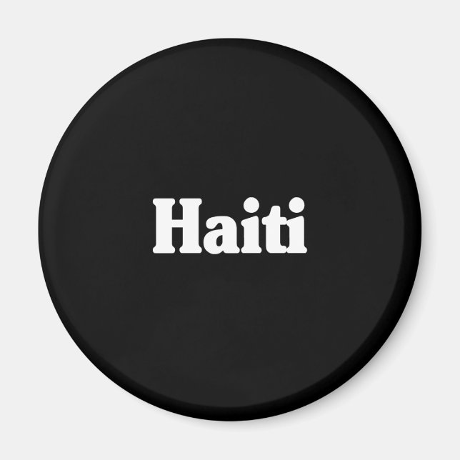 Imã Estilo clássico do Haiti (Frente)