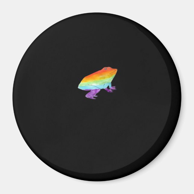 Imã Estilo Clássico Goblincore Sapo Gay (Frente)