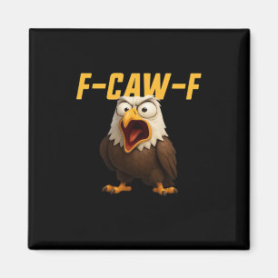 Imã Estilo Criativo de Roupas Divertidas F-Caw-F