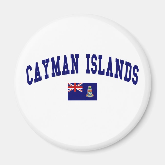 Imã Estilo das Ilhas Cayman (Frente)