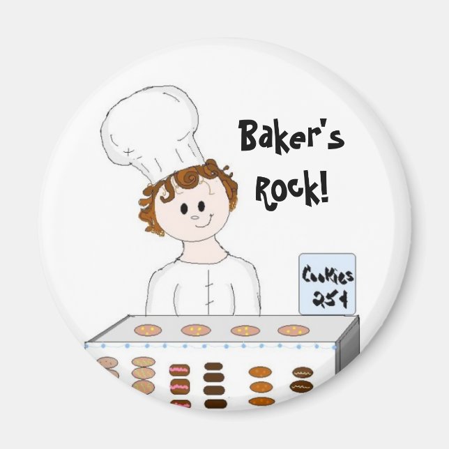 Imã Estilo de Baking (Frente)