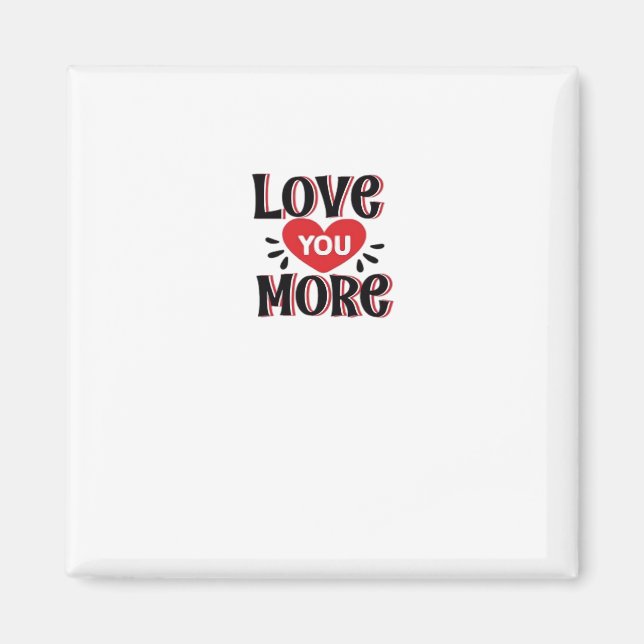 Imã Estilo de design criativo de amor  (Frente)