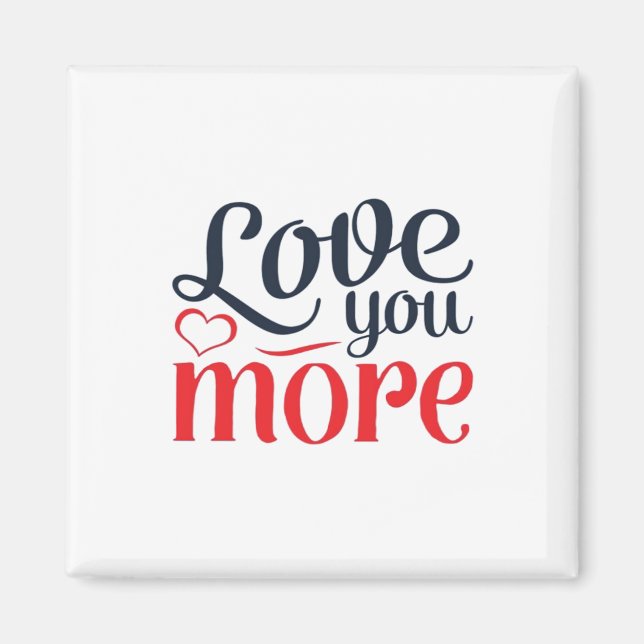 Imã Estilo de Detalhe Mais Sutil de Amor  (Frente)