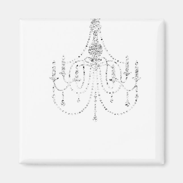 Imã Estilo de fazenda Camiseta de candelabro desaponta (Frente)