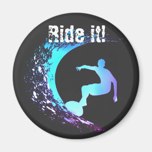 Imã Estilo de Grafite de Surfer 