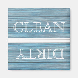 Imã Estilo de Madeira Lava-louça Magnética Limpa e Suj